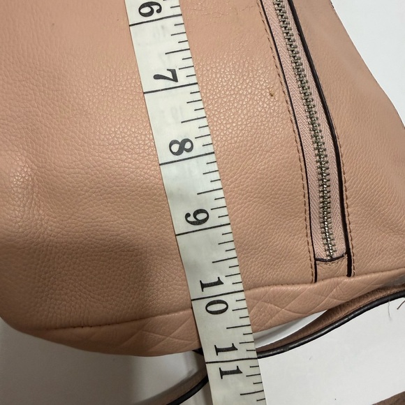 Vera Bradley Pink Sands Carryall Small Crossbody Quilted Leather Bag EUC, Chic - Picture 7 of 7